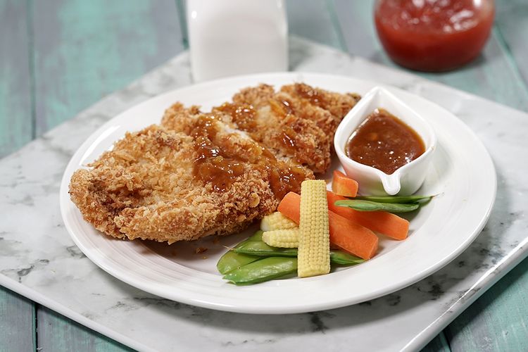 Resep Steak Ayam Saus Jamur⠀