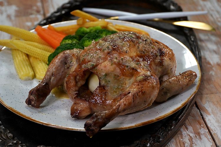 Video Resep Simple Roasted Chicken Ini Bikin Makan Di 
