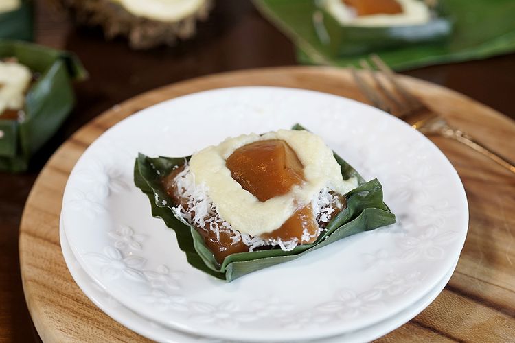 Video Resep  Kue  Keranjang Saus Durian  Ini Terbukti Enak 